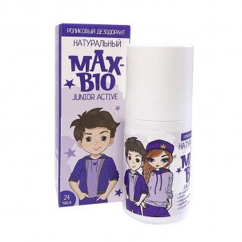 MAX-F DEODRIVE Подростковый дезодорант MAX-BIO JUNIOR ACTIVE