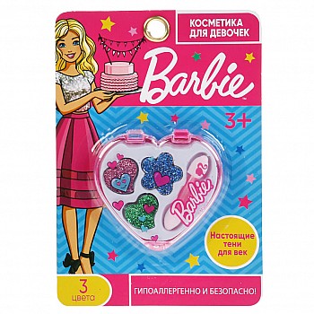 МИЛАЯ ЛЕДИ Косметика для девочек Barbie тени, Сердце