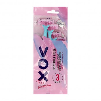VOX Станок для бритья одноразовый FOR WOMEN 3 лезвия