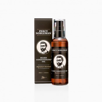 PERCY NOBLEMAN Масло для бороды Signature Scented
