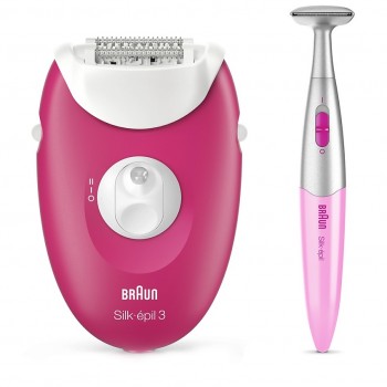 Braun Braun Эпилятор Silk-epil 3 - 3420 + стайлер для бикини