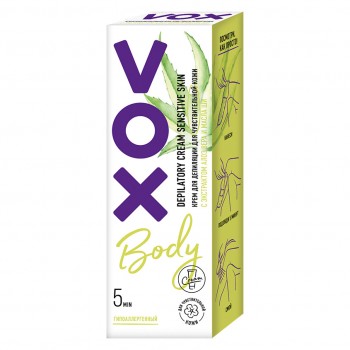 VOX Крем для депиляции VOX для чувствительной кожи