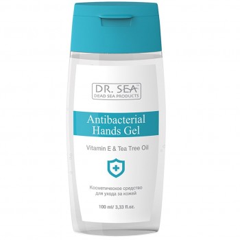 DR. SEA Антисептик гель для рук антибактериальный/Дезинфицирующий санитайзер с маслом Чайного дерева, большой объем