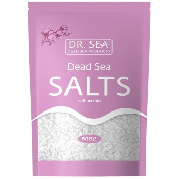 DR. SEA Натуральная минеральная соль Мертвого моря обогащенная экстрактом орхидеи