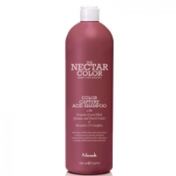 Nook The Nectar Color Capture Acid Shampoo - Шампунь фиксирующий после окрашивания, 1000 мл