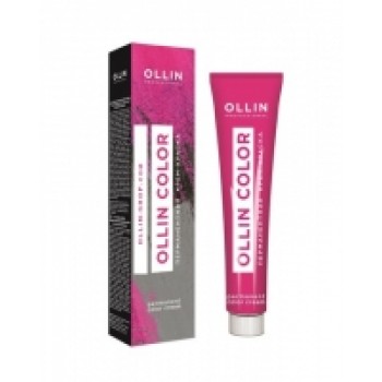 Ollin Professional - Перманентная крем-краска Color, 6/6 темно-русый красный, 100 мл