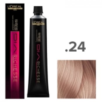 L’Oreal Professionnel Diarichesse Rose Gold - Краска для волос, тон 24 розовое золото, 50 мл