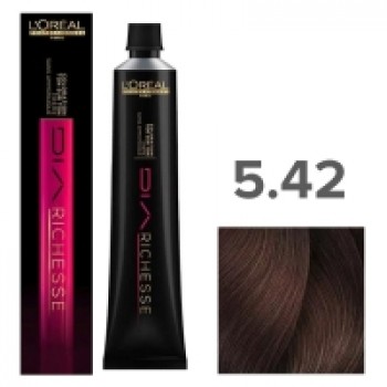 L'Oreal Professionnel Diarichesse - Краска для волос Диаришесс 5.42 Медный каштан 50 мл