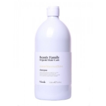 Nook Beauty Family Organic Hair Care Shampoo Pompelmo Rosa & Kiwi - Шампунь для кудрявых или волнистых волос, 1000 мл