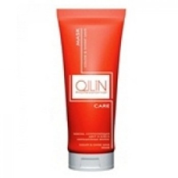 Ollin Care Color&Shine Save Mask - Маска, сохраняющая цвет и блеск окрашенных волос 200 мл