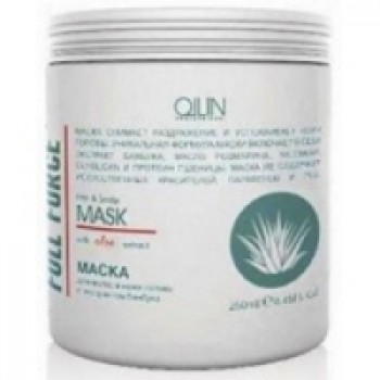 Ollin Professional Full Force Moisturizing Mask With Aloe Extract - Увлажняющая маска с алоэ, 250 мл.