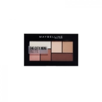 Maybelline The City Mini - Палетка теней для глаз, оттенки 480 Matte About town, 1 х 6 гр