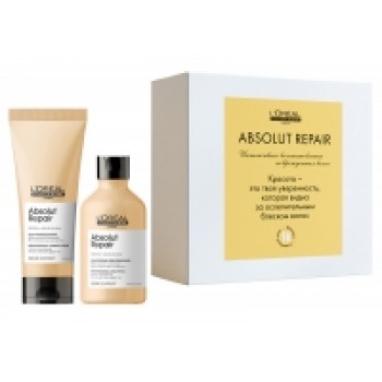 Loreal Professionnel Absolut Repair - Набор для восстановления поврежденных волос (шампунь 300 мл + кондиционер 200 мл)