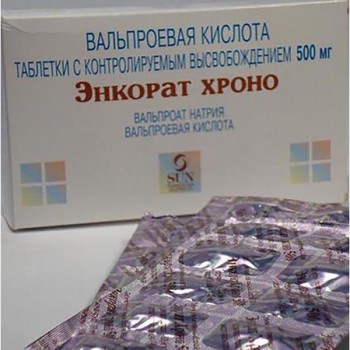 Энкорат хроно таблетки п/о плен. пролонг. действ. 500мг 30шт