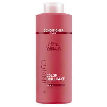 WELLA PROFESSIONALS Бальзам-уход для защиты цвета окрашенных жестких волос / Brilliance 1000 мл