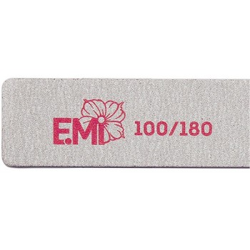 E.MI Пилка для ногтей 100/180 / Zebra Maxi