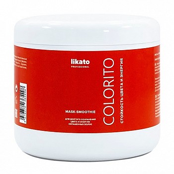 LIKATO PROFESSIONAL Маска-смузи для окрашенных волос / COLORITO 500 мл