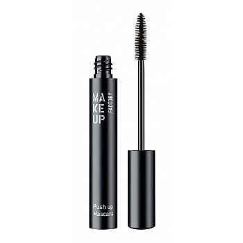 MAKE UP FACTORY Тушь с эффектом увеличения для ресниц, черный / Push Up Mascara, без упаковки 9 мл