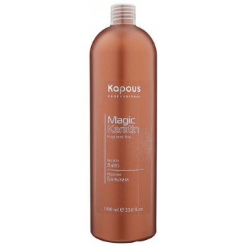 KAPOUS Бальзам с кератином для волос / Magic Keratin 1000 мл