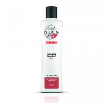 NIOXIN Шампунь очищающий для химически обработанных, заметно редеющих волос (4) 300 мл