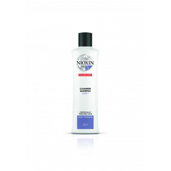 NIOXIN Шампунь очищающий для жестких натуральных и окрашенных волос, с намечающейся тенденцией к выпадению (5) 300 мл