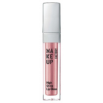 MAKE UP FACTORY Блеск с эффектом влажных губ, 20 розовая глазурь / High Shine Lip Gloss 6,5 мл