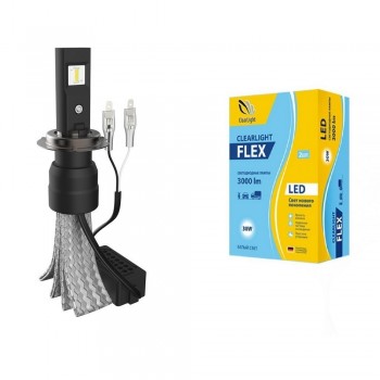 Светодиодные лампы для авто LED Clearlight Flex 3000 lm, 2 шт, H4