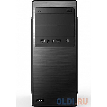 CBR PCC-ATX-E133-WPSU Корпус ATX Miditower E133, без БП, 2*USB 2.0, HD Audio+Mic, Black