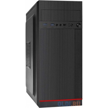 Exegate EX290189RUS Корпус Miditower ExeGate AA-442U2-AA450 (ATX, AA450 8 см, 1*USB+2*USB3.0, аудио, черный)