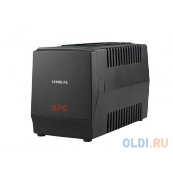 Стабилизатор напряжения APC Line-R LS1500-RS 3 розетки 1 м черный