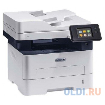 МФУ лазерный Xerox WorkCentre B215DNI# (B215V_DNI) A4 Duplex Net WiFi белый/синий