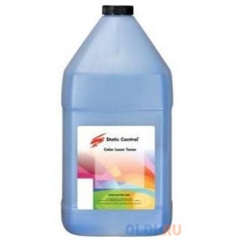 Тонер Static Control HM775-1KG-COS голубой флакон 1000гр. для принтера HP CLJ Enterprise 700 M775/CP5520/CP5525/M750; CLJ Pro CP5225