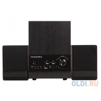 Колонки Dialog Progressive AP-170 BLACK 2.1, 8W+2*3W RMS,BT, FM, USB+SD reader