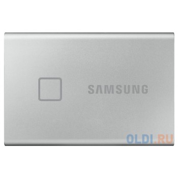 Внешний SSD диск 1.8" 500 Gb USB Type-C Samsung T7 Touch (MU-PC500S/WW) серый