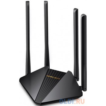 Wi-Fi роутер Mercusys MR30G 802.11aс 1167Mbps 2.4 ГГц 5 ГГц 2xLAN черный