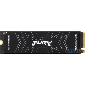 Твердотельный накопитель SSD M.2 Kingston 4000Gb Fury Renegade <SFYRD/4000G> (PCI-E 4.0 x4, up to 7300/7000Mbs, 1000000 IOPS, 3D TLC, NVMe, 4000TBW, Phison E18, 22х80mm, LP graphen heatsink)