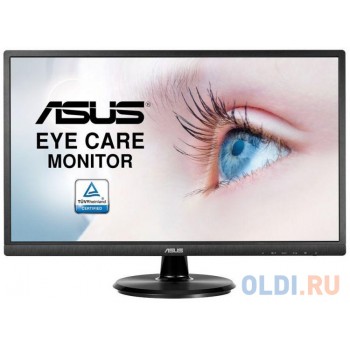 Монитор 23.8" ASUS VA249HE Black VA,1920x1080, 250 cd/m2, 5 ms,3000:1, D-Sub, HDMI, vesa