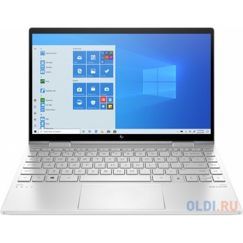 HP Envy 13x360 13-bd0015ur 13.3"(1920x1080 OLED)/Touch/Intel Core i7 1165G7(2.8Ghz)/16384Mb/512PCISSDGb/noDVD/Int:Intel Iris Xe /Cam/BT/WiFi/51WHr/war 1y/Natural silver/WinHome + Fingerprint reader