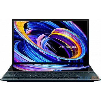 ASUS Zenbook Duo 14 UX482EA-HY221R Intel Core i7-1165G7/32GB LPDDR4X/1TB SSD/14,0" Touch FHD IPS 1920X1080/ScreenPad+ (12.65" 1920 x 515)/Windows 10 Pro/1.6Kg/Celestial Blue/Stylus,Stand,Sleeve