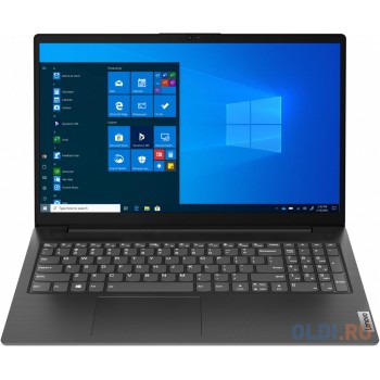 Ноутбук Lenovo V15-ITL Core i3 1115G4 4Gb SSD256Gb Intel UHD Graphics 15.6" TN FHD (1920x1080) noOS black WiFi BT Cam