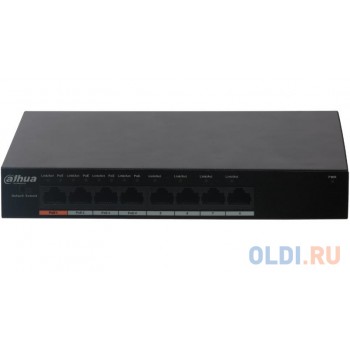 EZ-IP EZ-388ET-60 8 портовый коммутатор с 4-мя PoE портами неуправляемый; 4 x10/100 Base-T(PoE); 4 х10/100 Base-T; IEEE802.3af/IEEE802.3at/Hi-PoE;РОЕ: 60 Вт