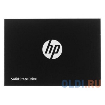 Твердотельный накопитель HP S600, 2.5" SATA III, 3D NAND TLC, 120 ГБ, R520/W470