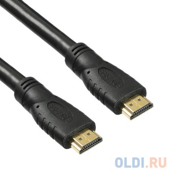 Кабель HDMI 10м Бюрократ BHP HDMI 2.0-10 круглый черный