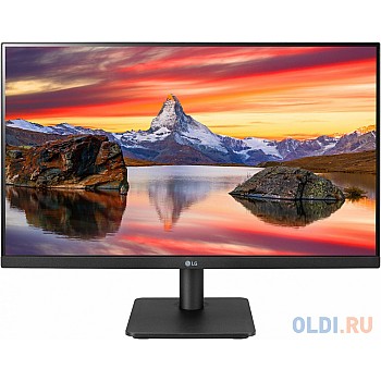 Монитор жидкокристаллический LG Монитор LCD 24'' [16:9] 1920х1080(FHD) IPS, nonGLARE, 200cd/m2, H178°/V178°, 1000:1, 16,7 миллионов цветов, 5ms, VGA, DVI, HDMI, Tilt, 2Y, Black