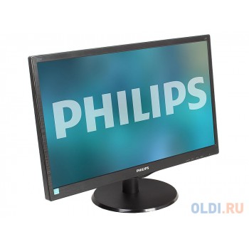 Монитор 21.5" Philips 223V5LSB2/62(10) Black Hairline WLED, 1920x1080, 5ms, 200 cd/m2, 600:1 (DCR 10M:1), D-Sub, vesa