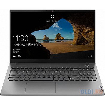 Ноутбук Lenovo Thinkbook 15 G3 ACL Ryzen 5 5500U 8Gb SSD512Gb AMD Radeon 15.6" IPS FHD (1920x1080) Windows 10 Professional 64 grey WiFi BT Cam