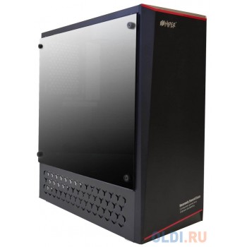 CASE HIPER HG-C101 THETIS (ATX, SPCC0.5, USB3.0+USB2.0, VGA Max 310mm, Buttom PSU, Black)