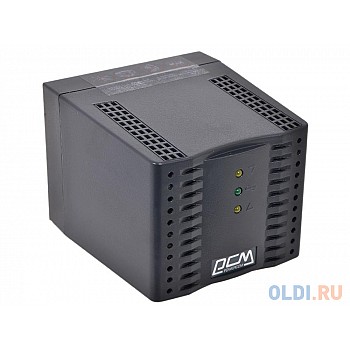 Стабилизатор напряжения Powercom TCA-2000 Black (4 EURO)* черный