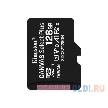 Карта памяти microSDXC 128Gb Kingston Canvas Select Plus microSDXC 128GB