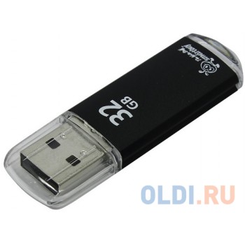 Внешний накопитель 32Gb USB Drive <USB2.0 Smartbuy V-Cut Black (SB32GBVC-K)